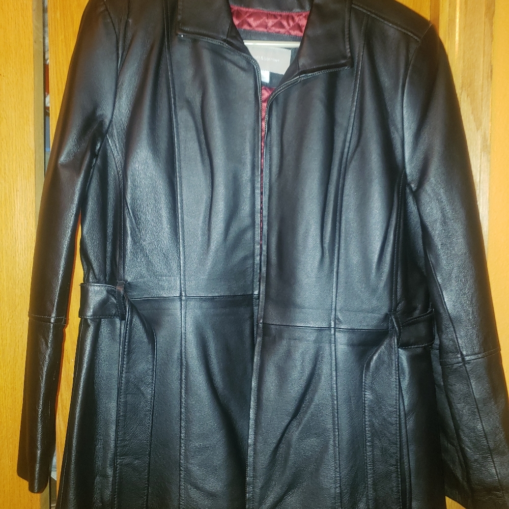 Leather coat - Picture 3 of 3